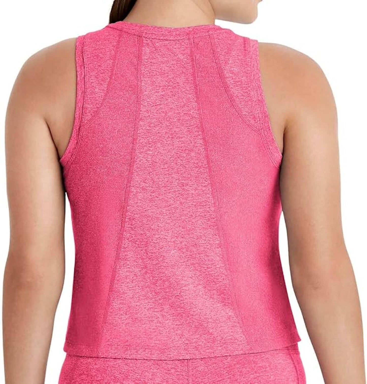 Member's Mark Women's Semi-Fitted Soft Rib Cropped Tank Top