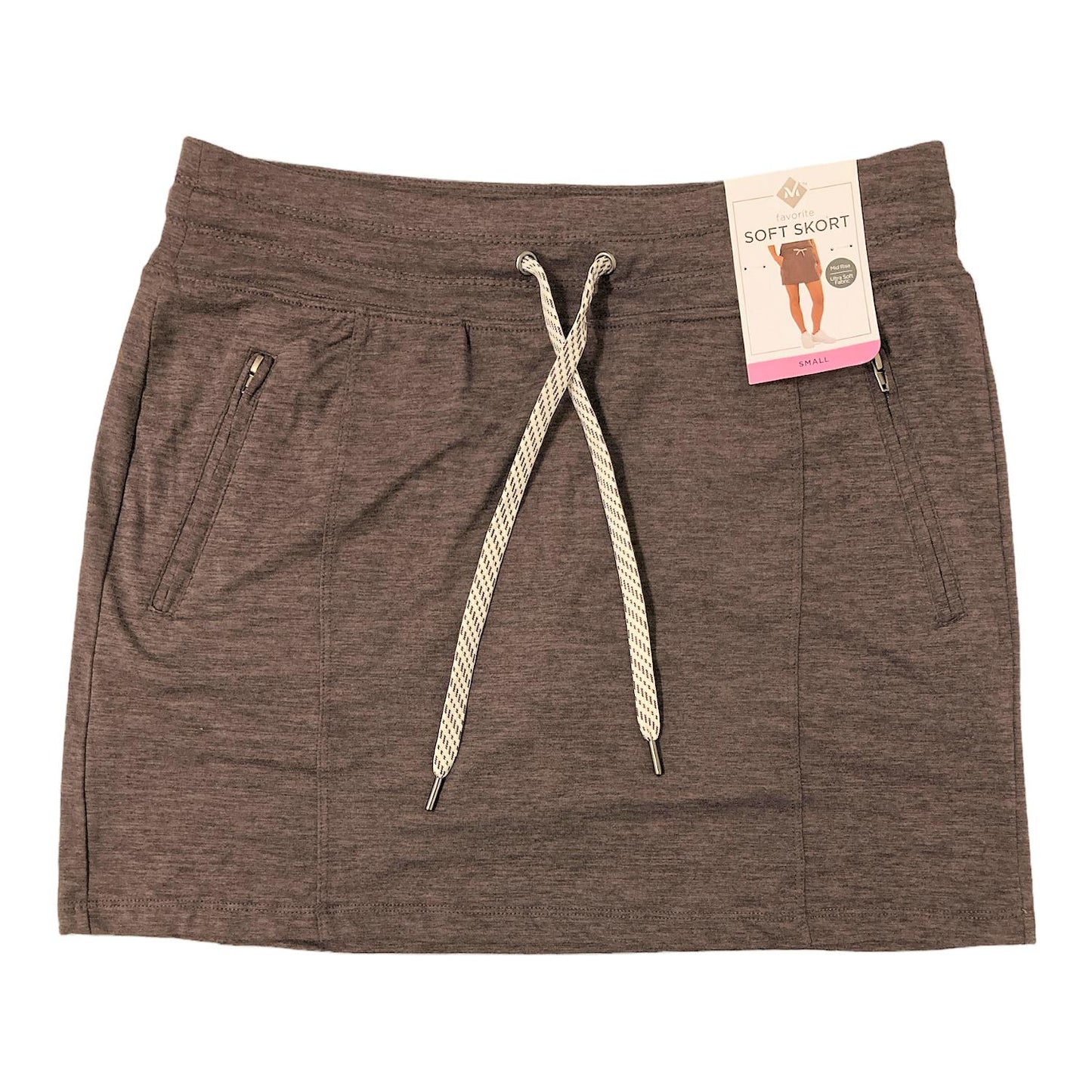Member's Mark Women's Favorite Ultra Soft Stretch Skort Plum Heather S