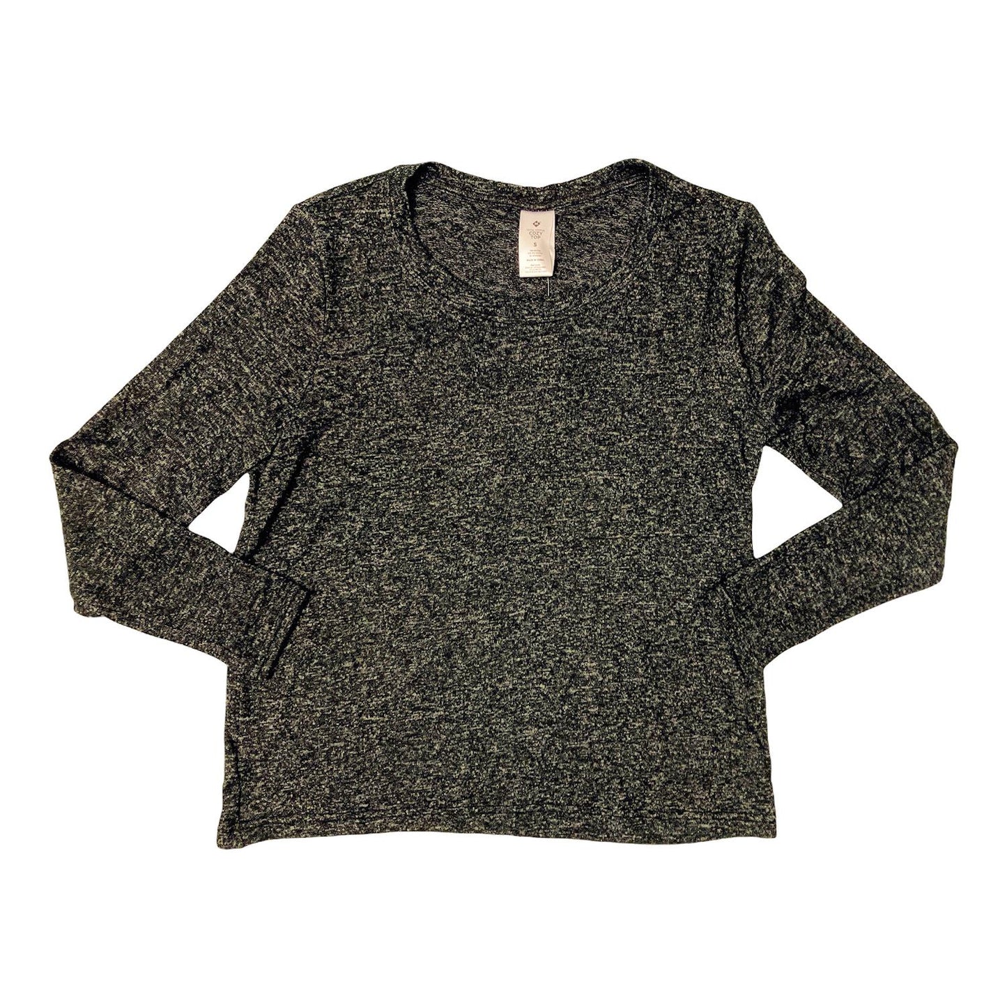 Member's Mark Women's Soft Brushed Relaxed Fit Long Sleeve Cozy Top