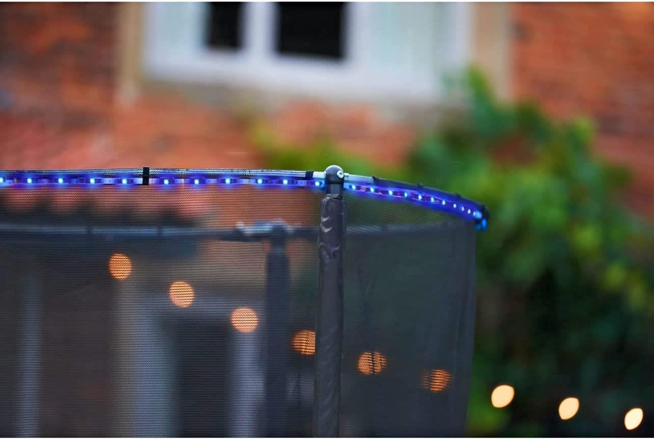 Plum Play 4.5' Interactive Junior Trampoline with Enclosure and Lights