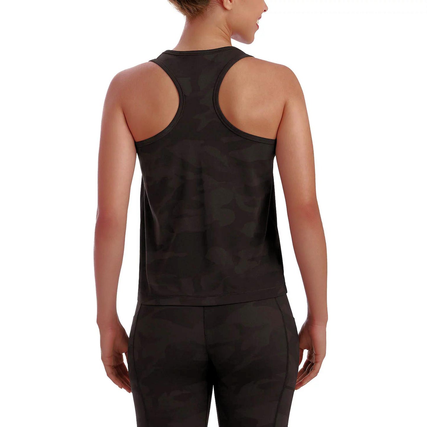 Zen 2 Pack Racerback Tank Tops Camo Print Gray