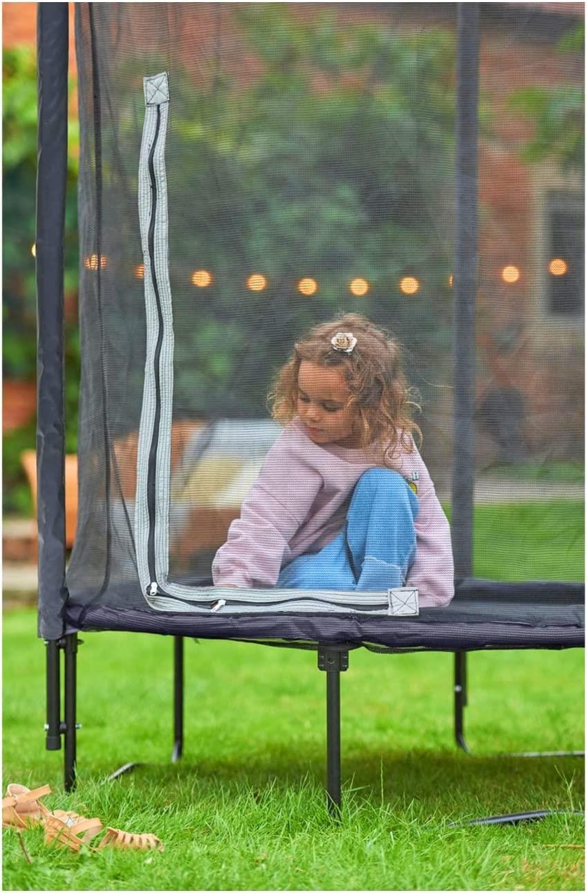 Plum Play 4.5' Interactive Junior Trampoline with Enclosure and Lights