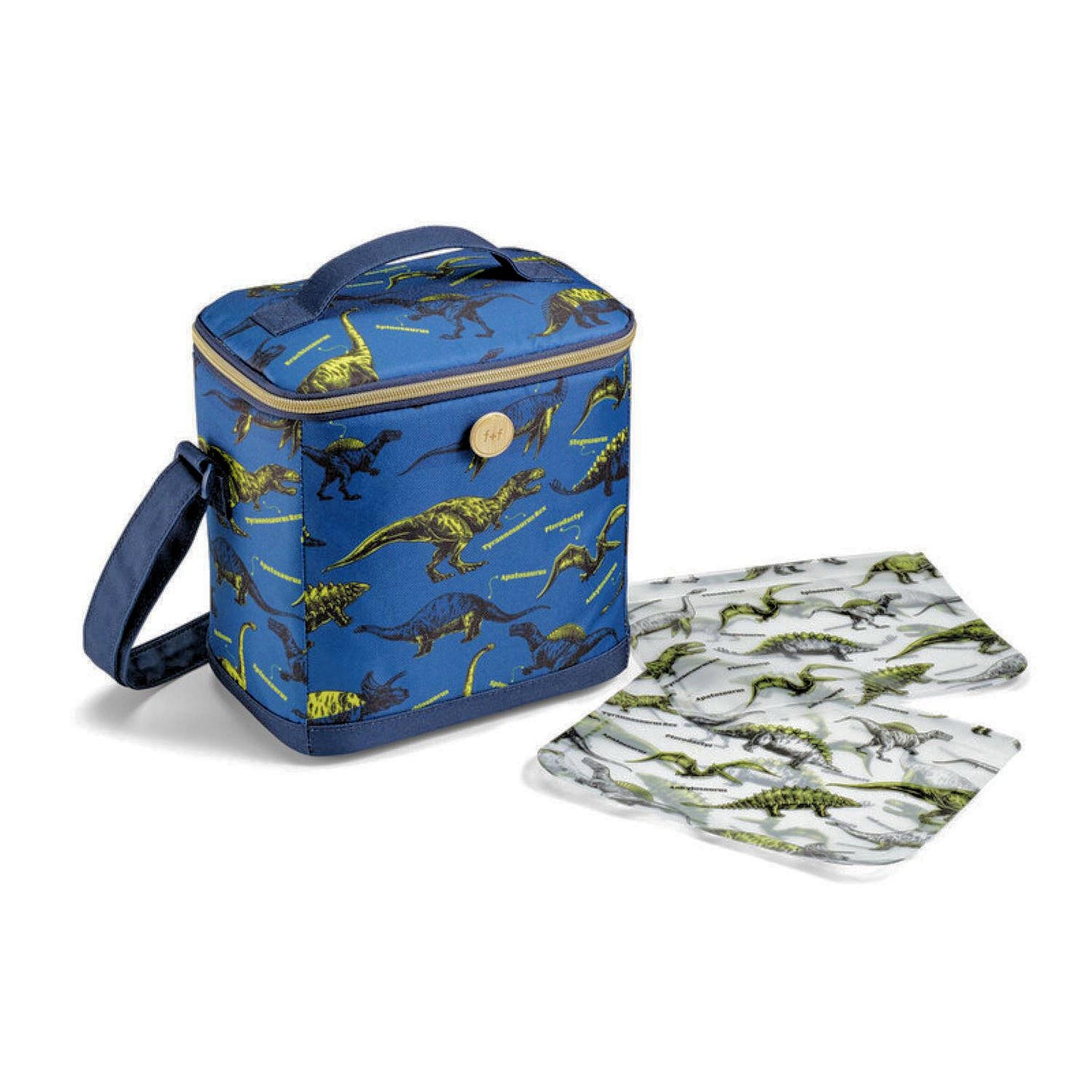 Fit + Fresh Repreve Eco Friendly Kid's Lunch Tote with 2 Storage Bags