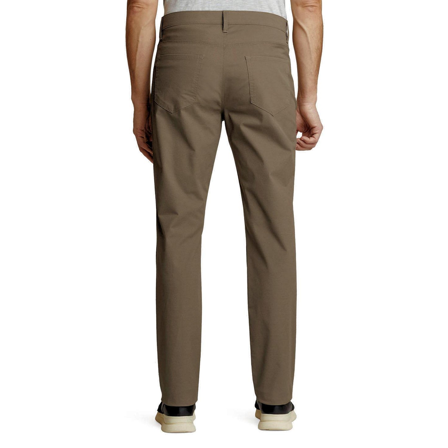 Weatherproof Men's Stretch Twill Straight Leg 5 Pocket Tech Pant