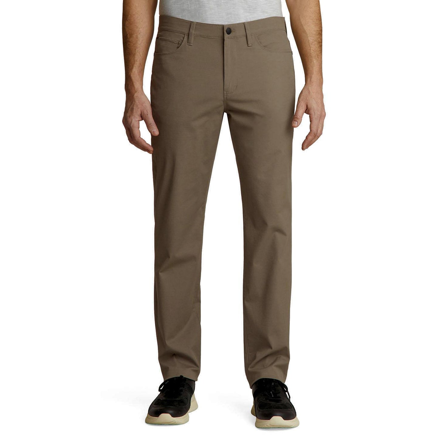 Weatherproof Men's Stretch Twill Straight Leg 5 Pocket Tech Pant
