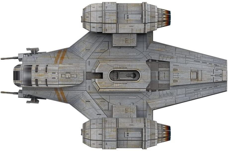 4D Cityscape Star Wars 3D Paper Model Kits (Mandalorian Razor Crest)