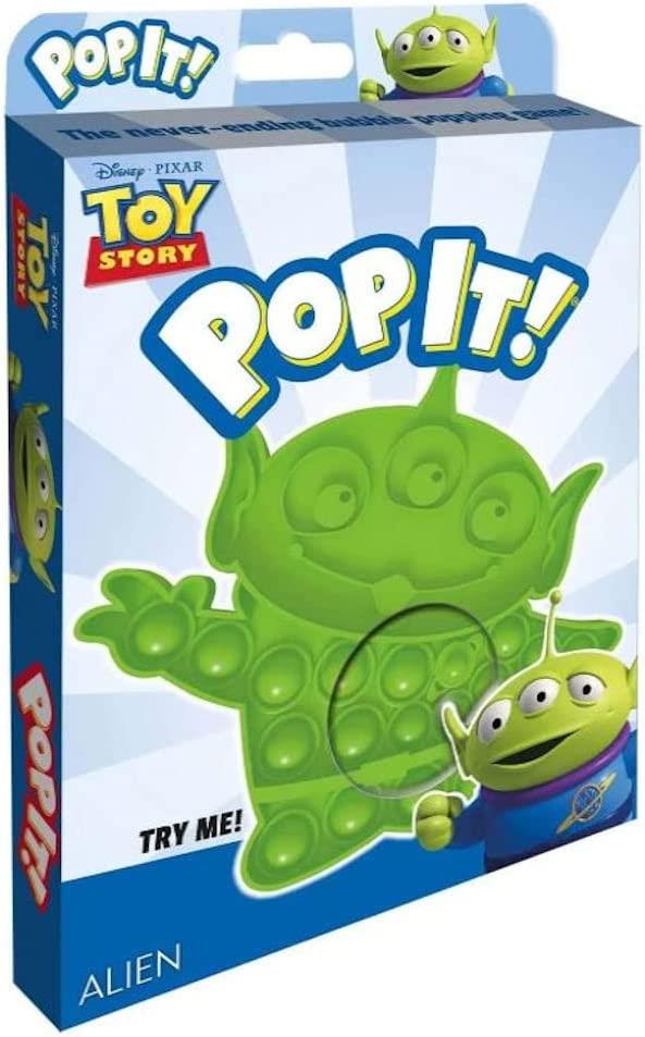 POP IT! Licensed 3-Pk (Pixar) Nemo, Lightning McQueen and Toy Story Alien
