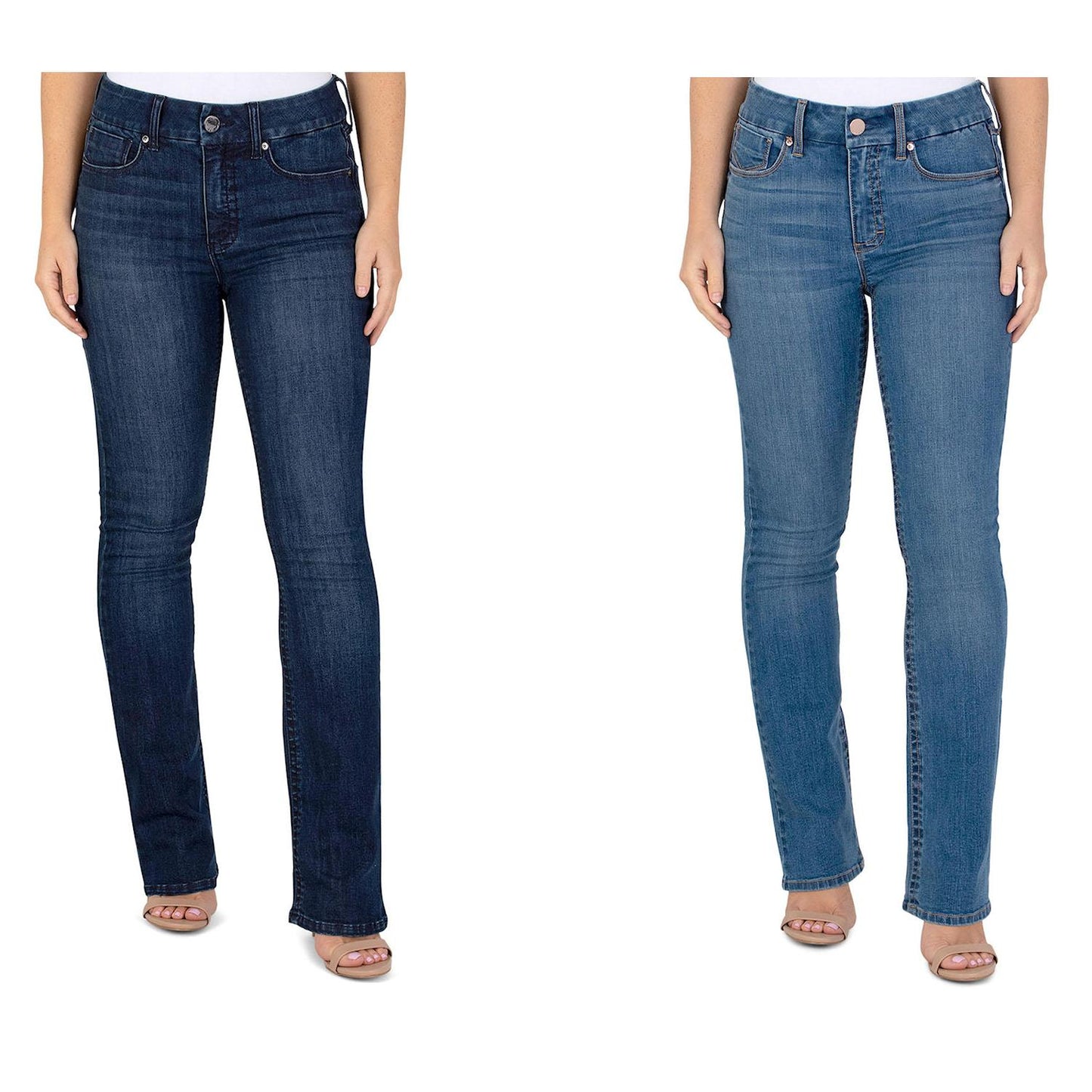 Seven7 High Rise Tummyless Slim Bootcut Jeans
