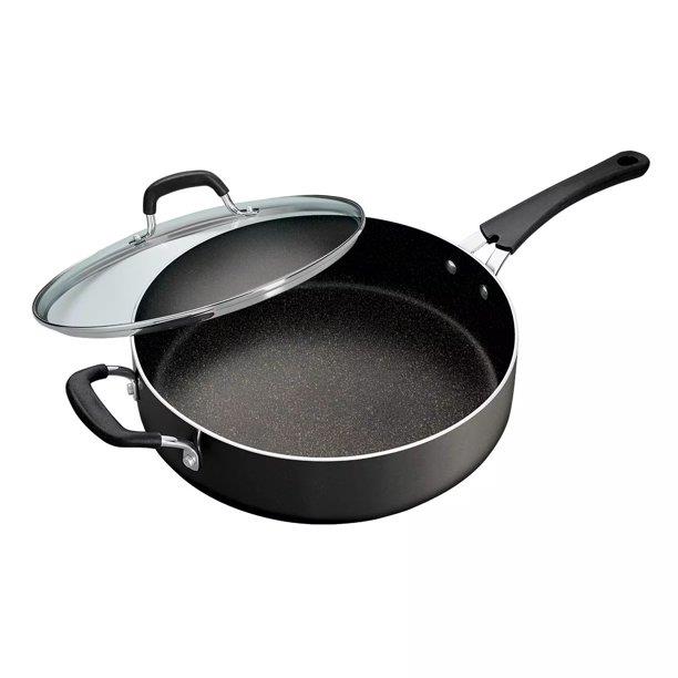 Tramontina 5.5 Qt Covered Aluminum Jumbo Cooker Metallic Gray Glass Lid