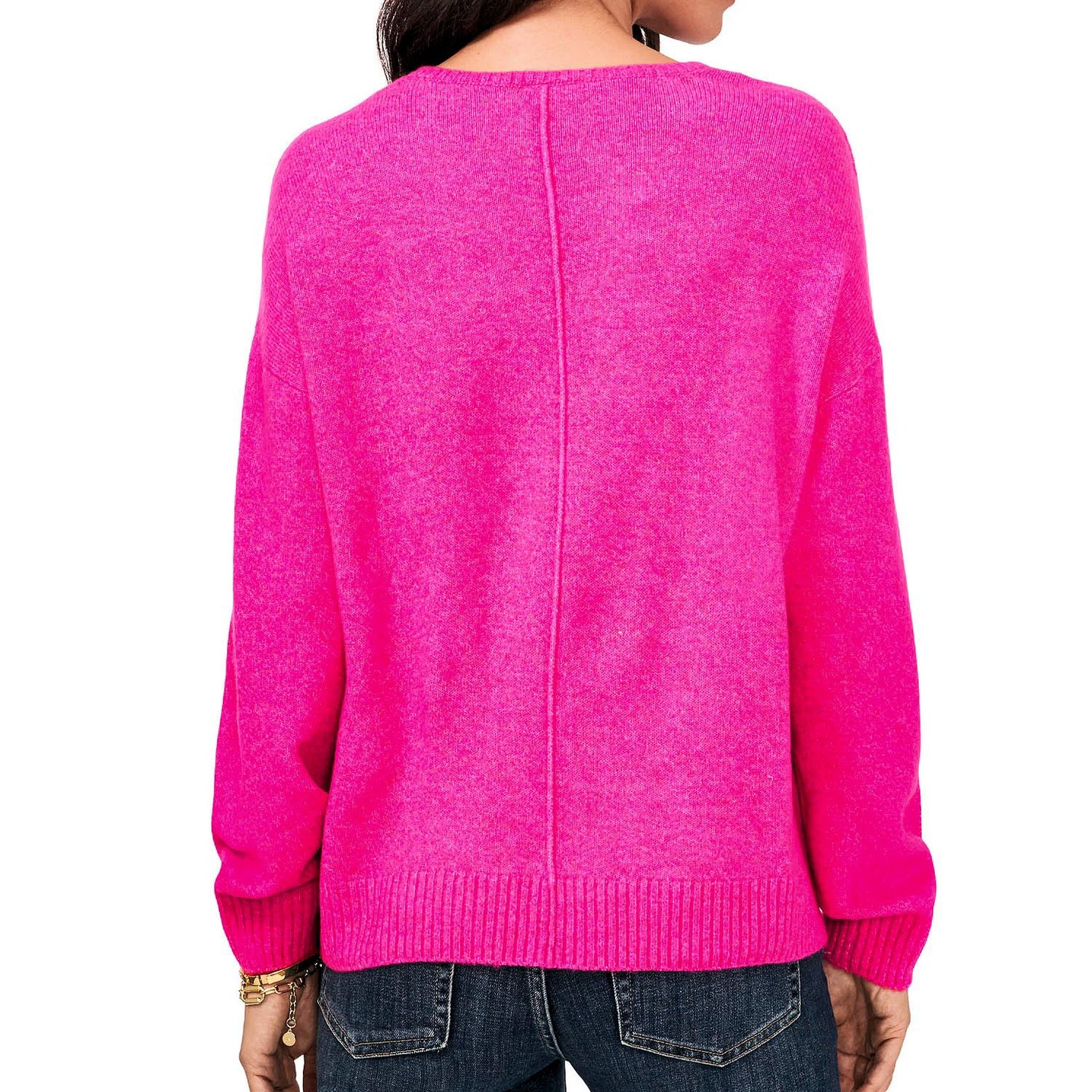 Vince Camuto Ladies V Neck Sweater Paradox Large