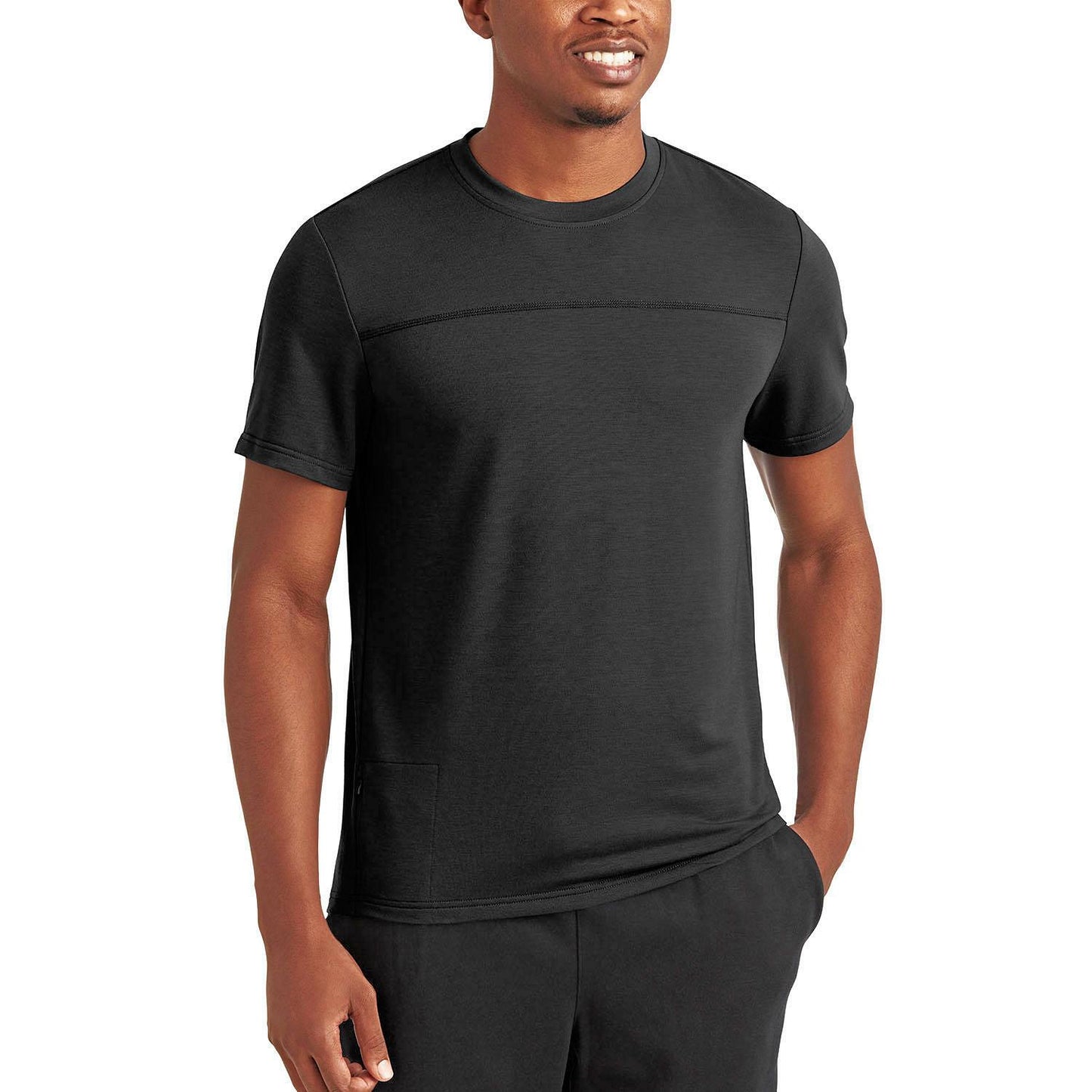 Member's Mark Men's Active Luxe Tee T-shirt with Media Pocket