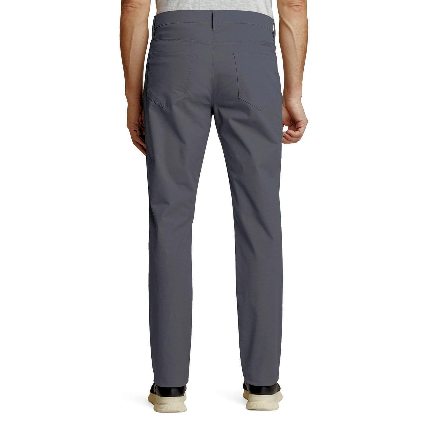 Weatherproof Men's Stretch Twill Straight Leg 5 Pocket Tech Pant