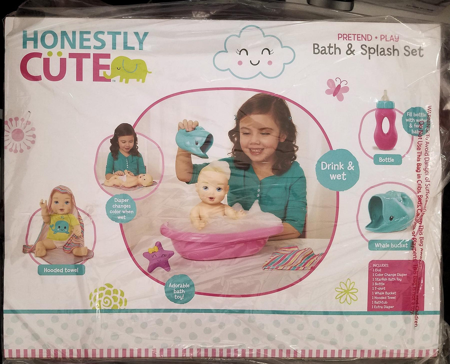 Honestly Cute Bath & Splash Set African American