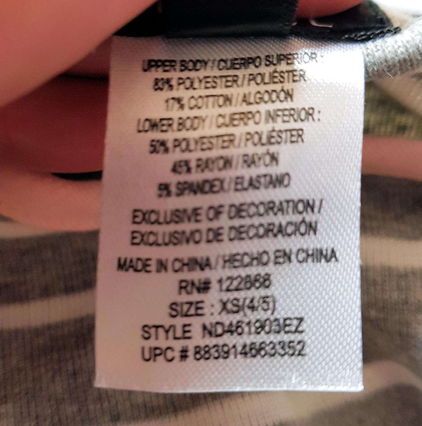 Pink & Violet Girls Dress Strip Gray Blue Sparkle Unicorn Keychain XS or L