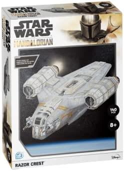 4D Cityscape Star Wars 3D Paper Model Kits (Mandalorian Razor Crest)