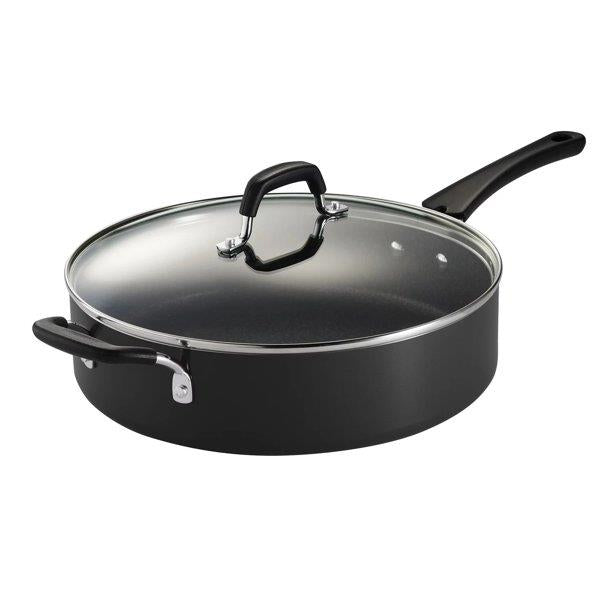 Tramontina 5.5 Qt Covered Aluminum Jumbo Cooker Metallic Gray Glass Lid