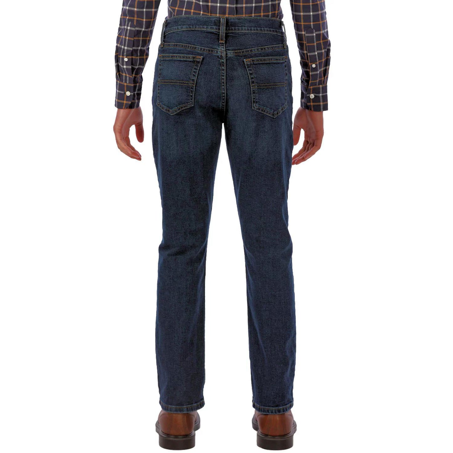 Member's Mark Men's Straight Fit Premium Stretch Denim Jeans, 5 Pocket
