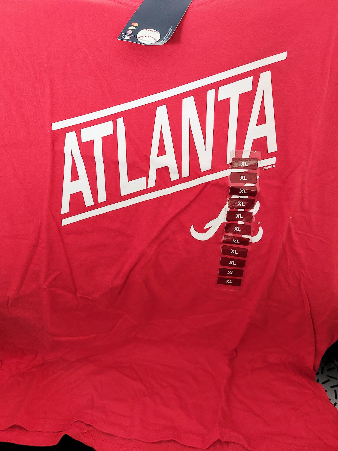 Genuine Merchandise Atlanta Braves Men's Lightweight Graphic Tee Shirt