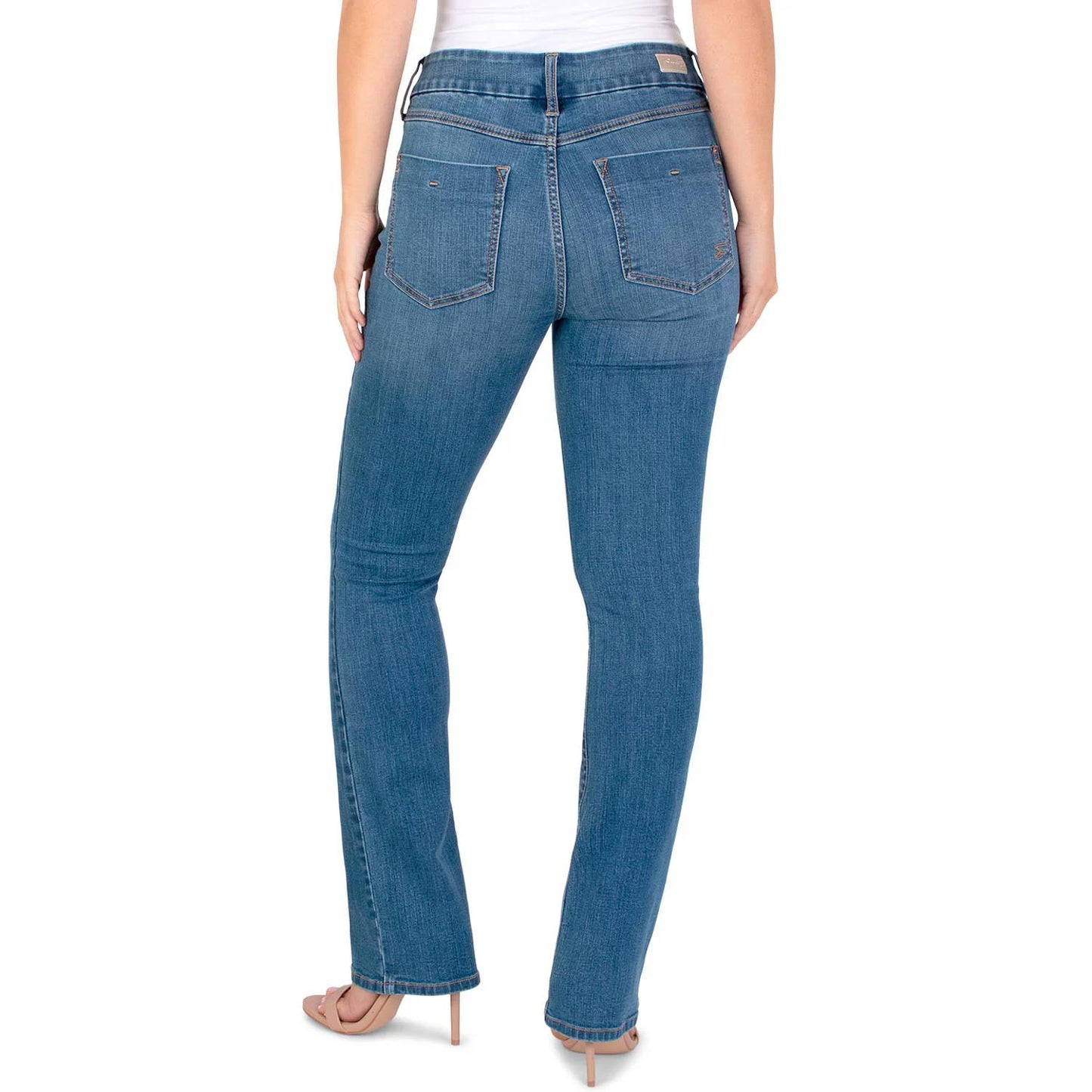 Seven7 High Rise Tummyless Slim Bootcut Jeans