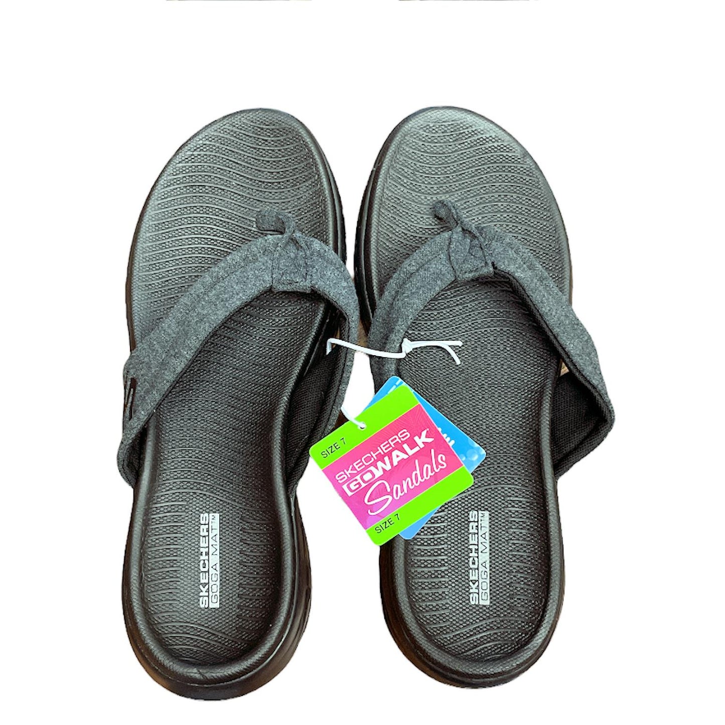 Skechers On The Go 600 Be Happy Goga Mat Go Walk Flip Flop Sandals