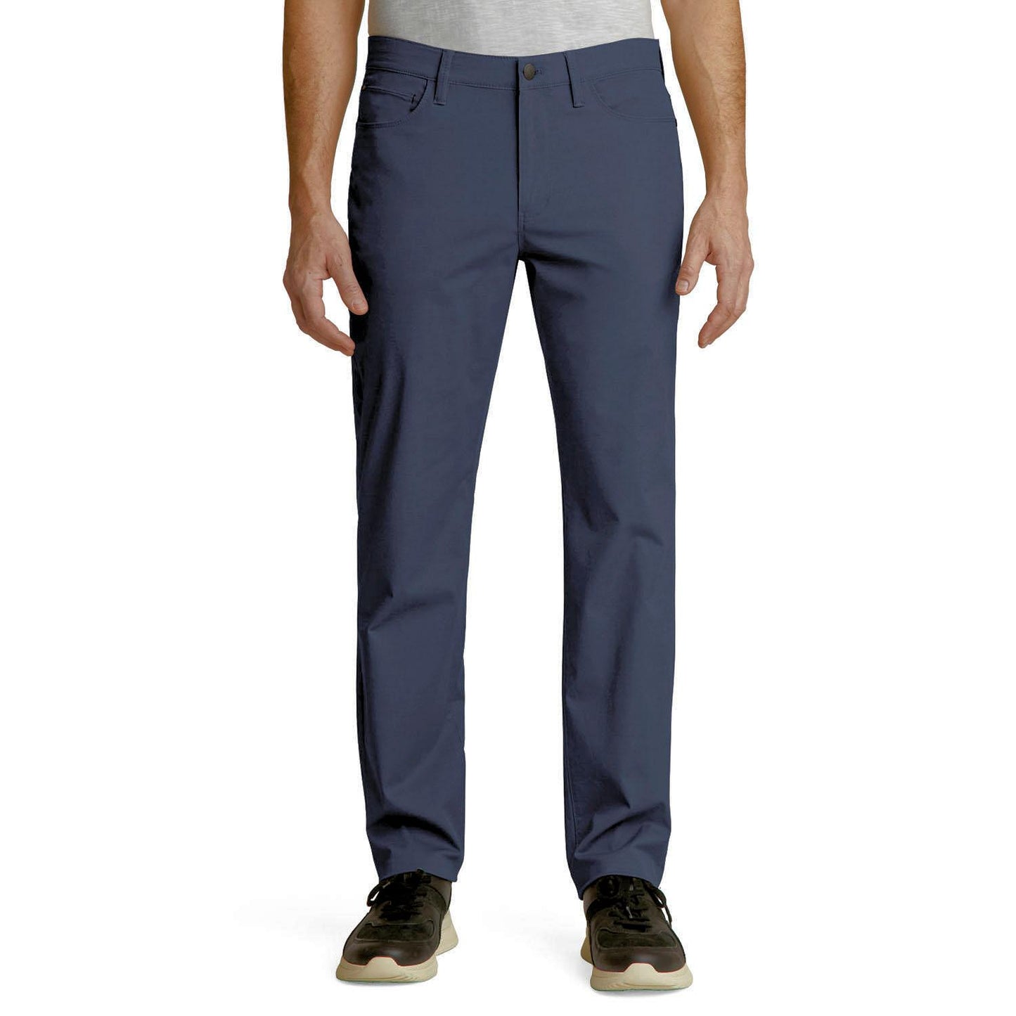 Weatherproof Men's Stretch Twill Straight Leg 5 Pocket Tech Pant