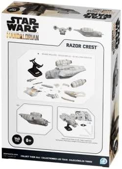 4D Cityscape Star Wars 3D Paper Model Kits (Mandalorian Razor Crest)