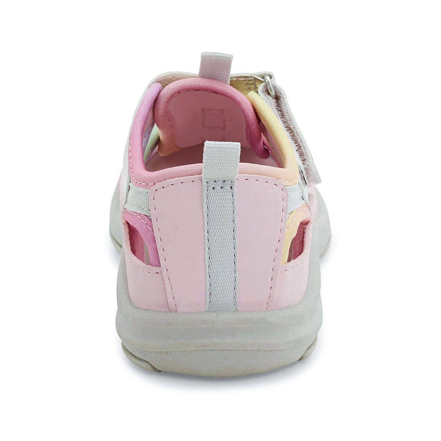 OshKosh Girl's Everyplay Flexible Outsole Bump Toe Sandal Rainbow