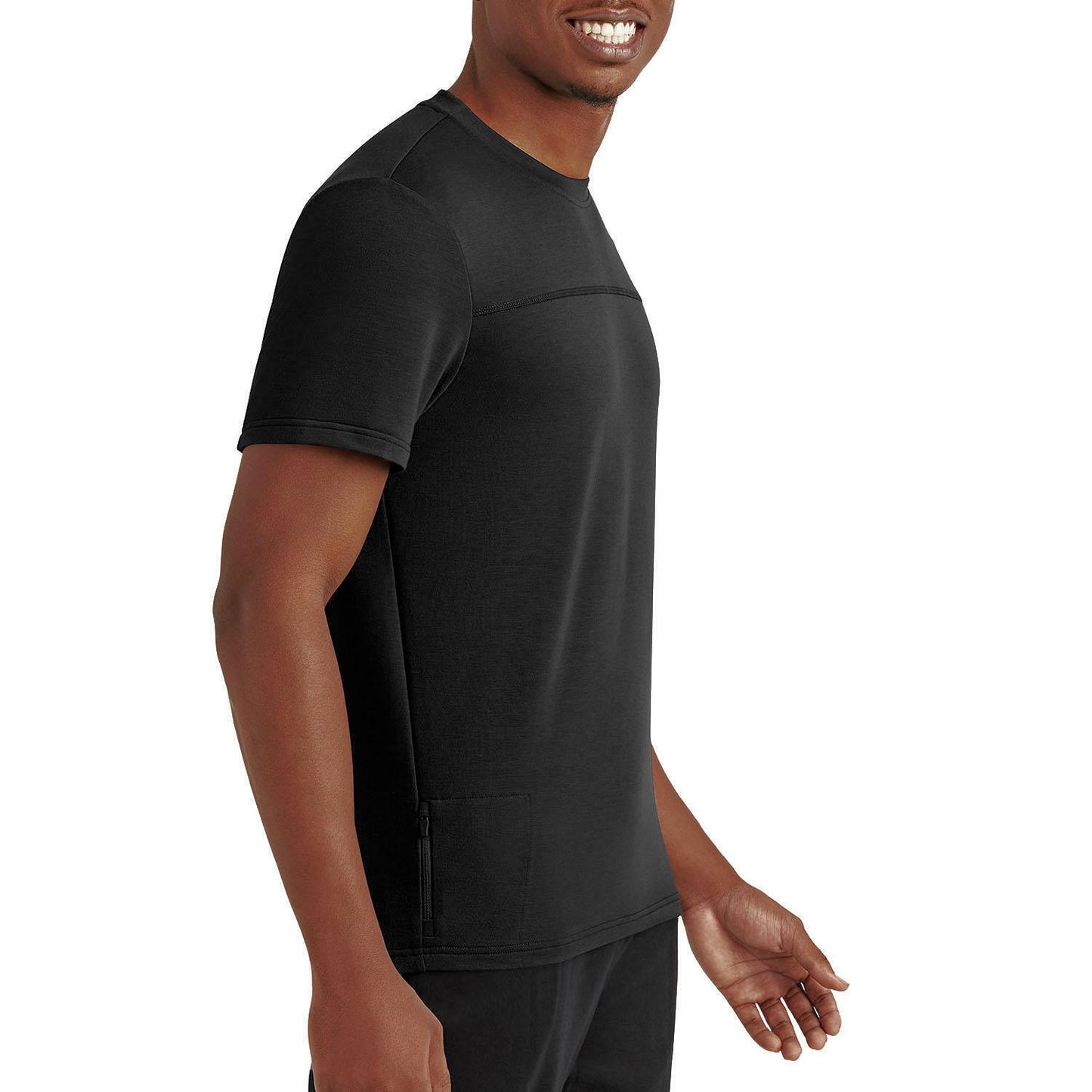 Member's Mark Men's Active Luxe Tee T-shirt with Media Pocket