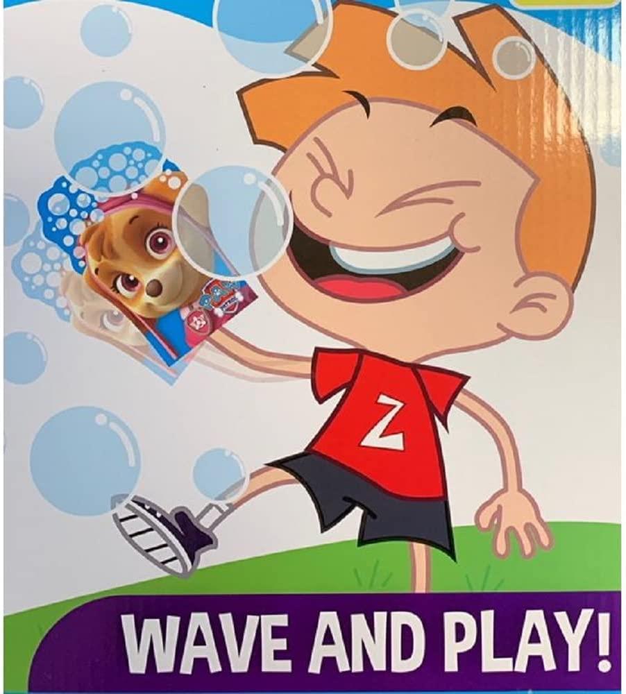 ZURU Bubble Wow Paw Patrol Wow Glove-A-Bubbles Wave & Play- 8 Bubble Gloves