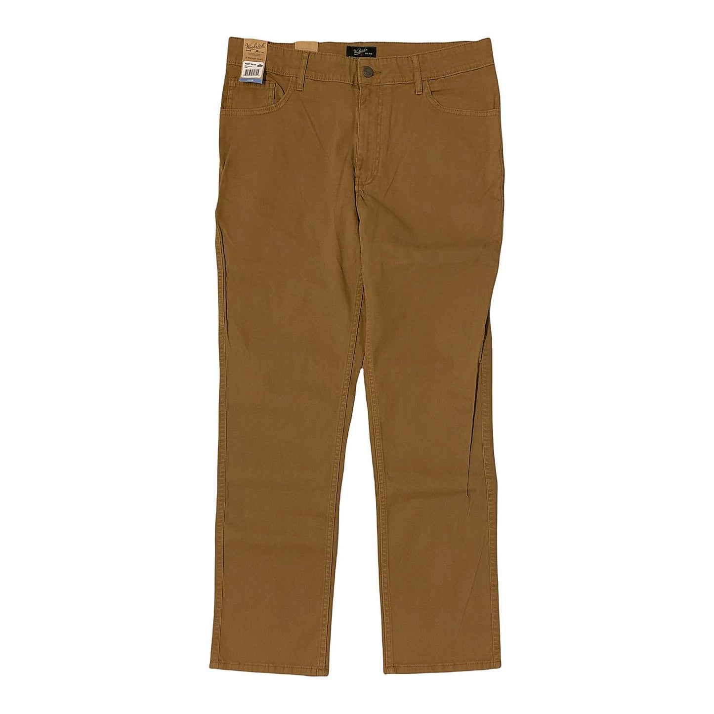 Woolrich Men's Straight Fit Stretch Fabric 5 Pocket Utility Pants