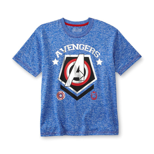 Marvel Avengers Boys Short Sleeve Graphic T-Shirt Blue