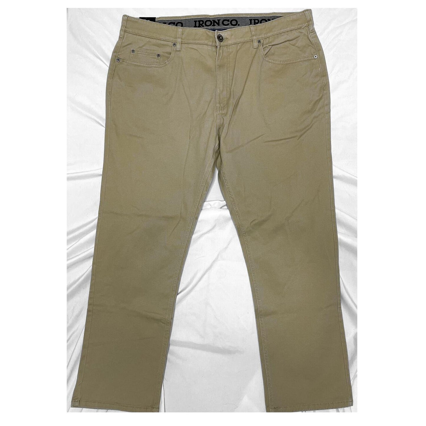 Iron Co Men's Classic Stretch Comfort 5-Pocket Patriot Pants