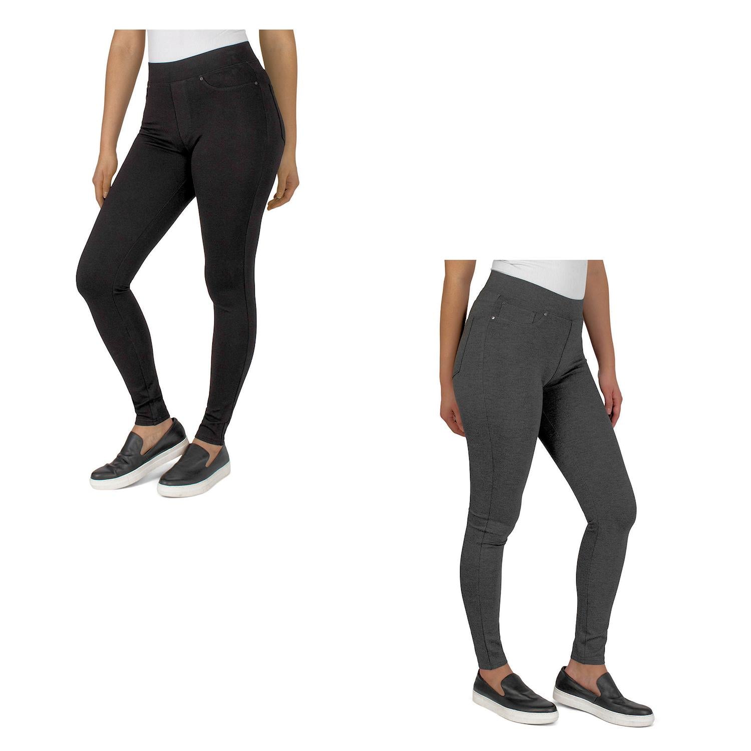 Seven7 Women's Pull On 4-Way Stretch Skinny Fit Ponte Legging Pants Ch –  Central Outlets