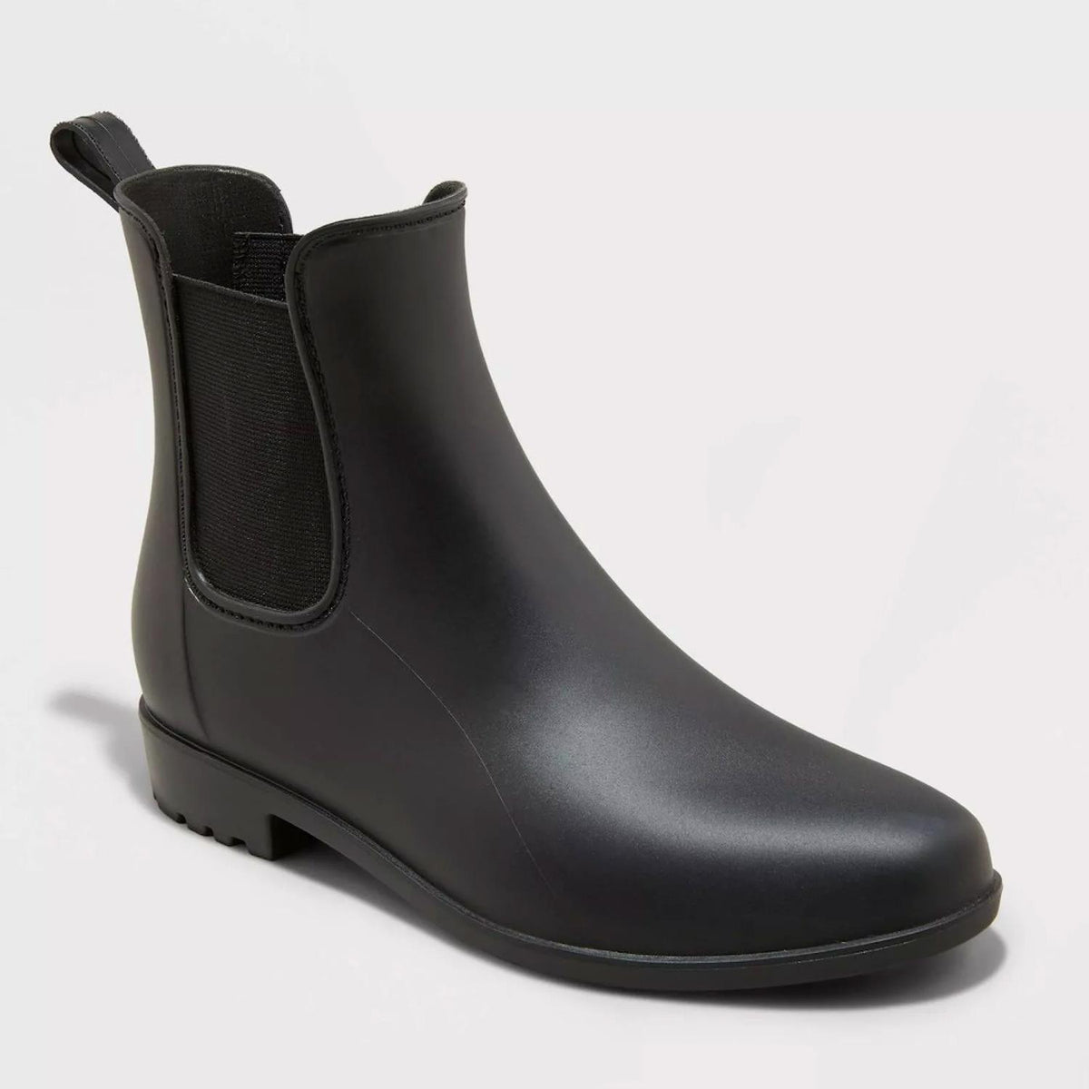 A New Day Women's Chelsea Rain Boots Black 6