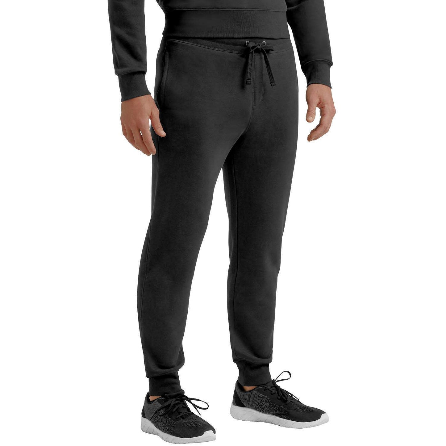 Member's Mark Men's Fleece Jogger Pants Black L