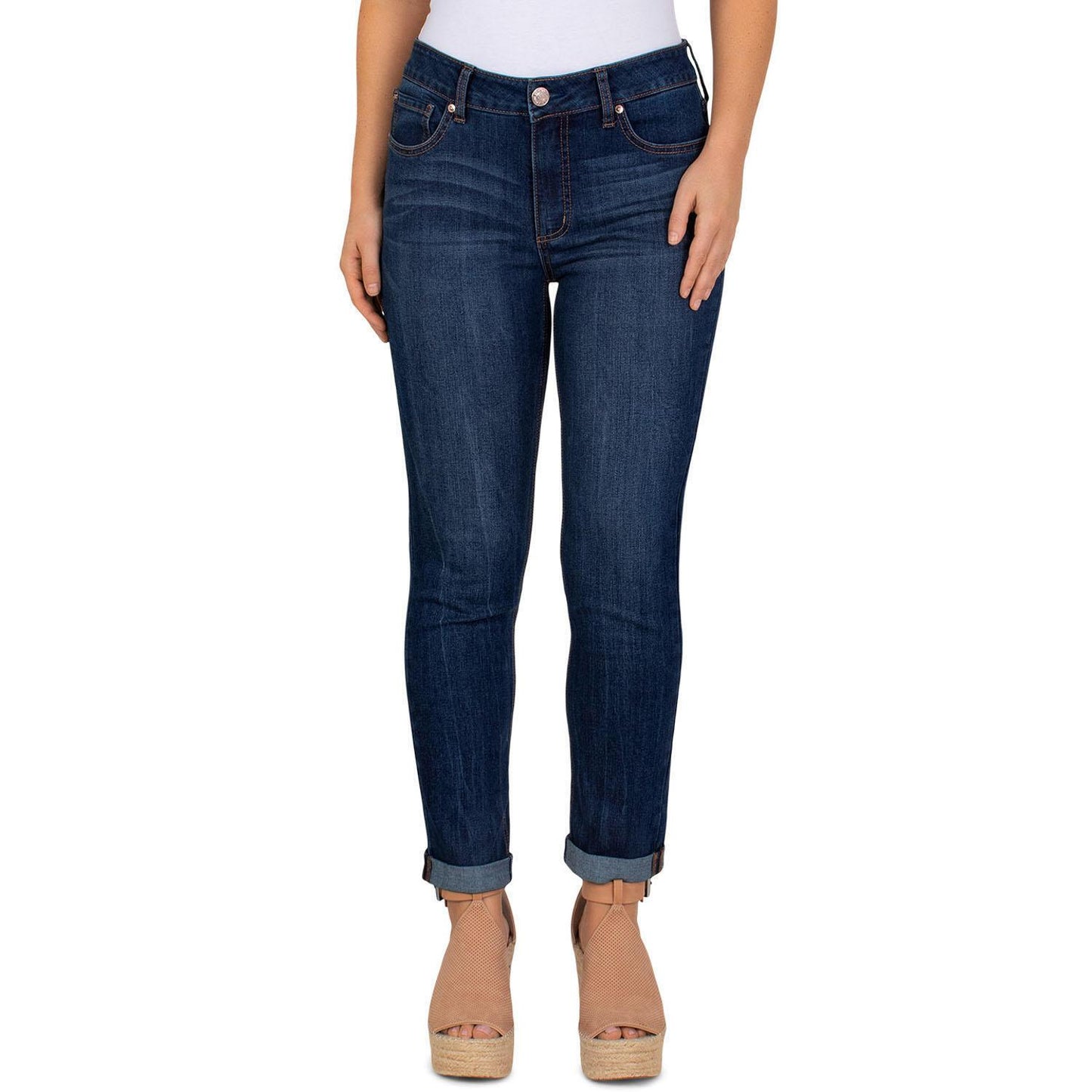 Seven7 Ladies Weekend Slim Fit Straight Leg Jeans