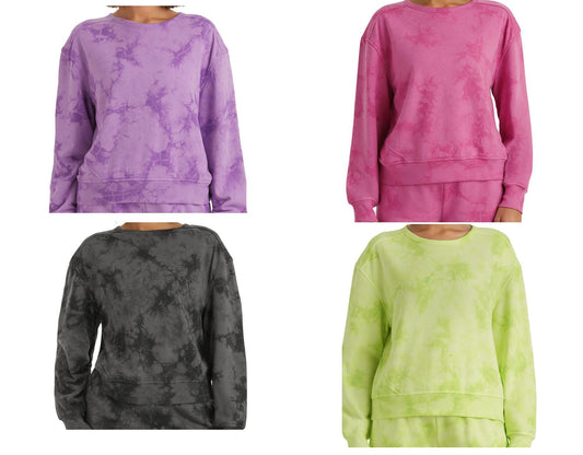 Member's Mark Ladies French Terry Tie Dye Sweatshirt