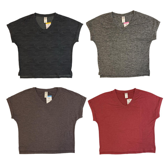 Member's Mark Women's V-Neck Favorite Soft Stretch Tee