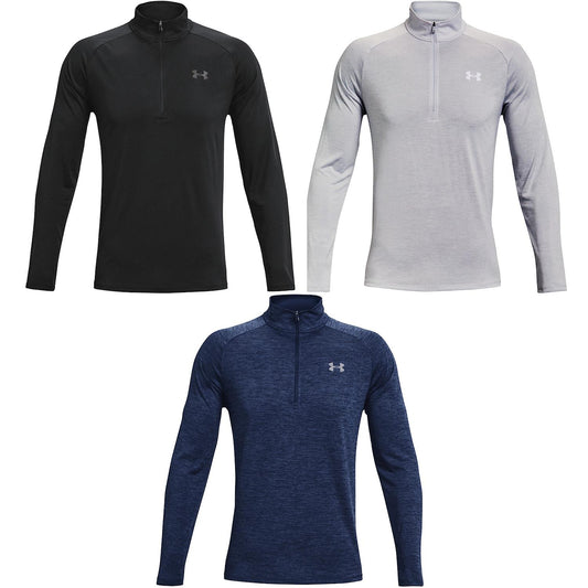 Under Armour Men's UA Tech 2.0 1/2 Zip Long Sleeve T-Shirt 1328495
