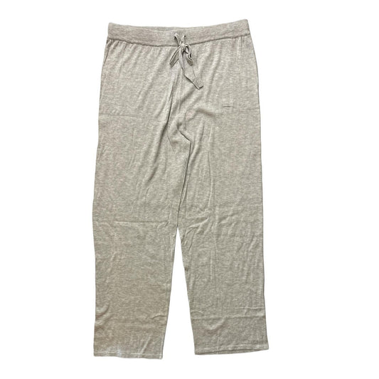 Member's Mark Women's Rib Waistband Cashmere Blend Wide Leg Pant Gray Heather L
