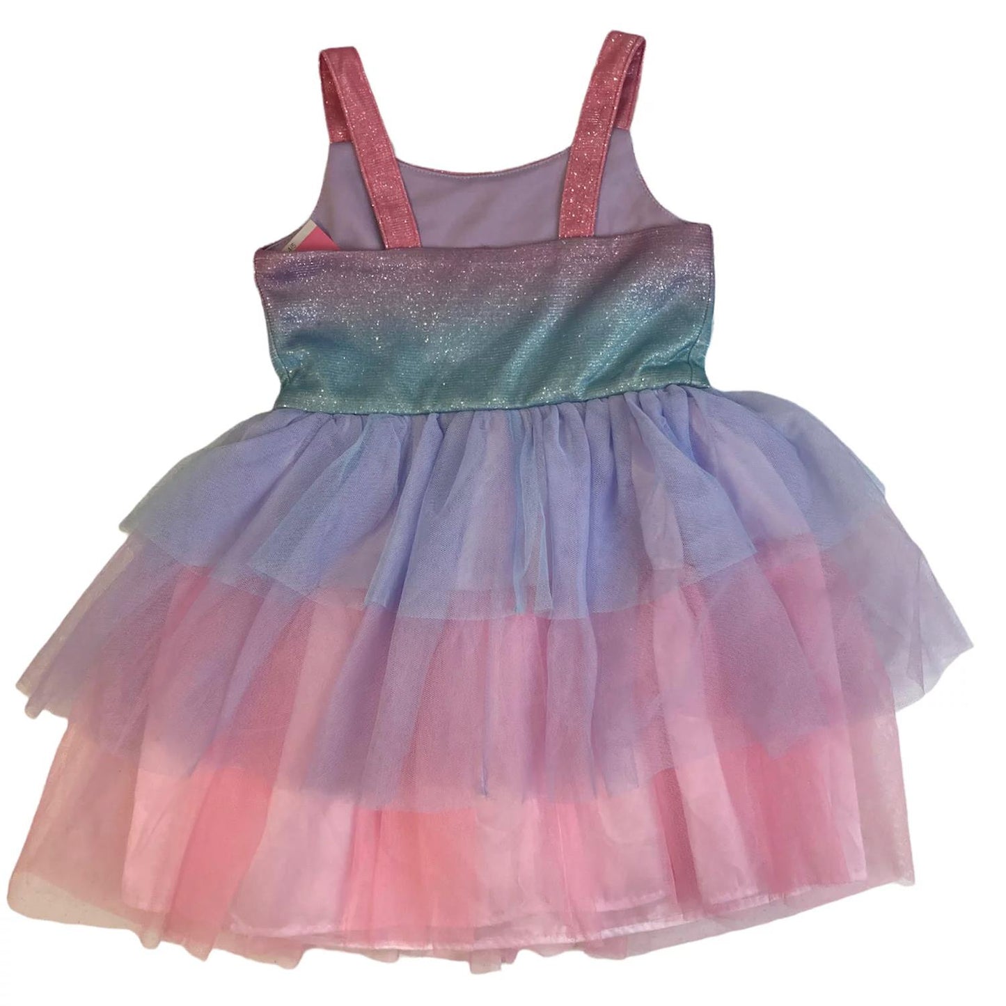 Zunie Girl Girl's Lilac Ombre Shimmer Special Occasion Dress (3T)