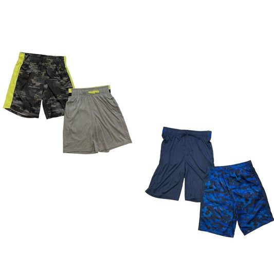 Member's Mark Boy's 2-Pack Moisture Wicking Lightweight Active Shorts