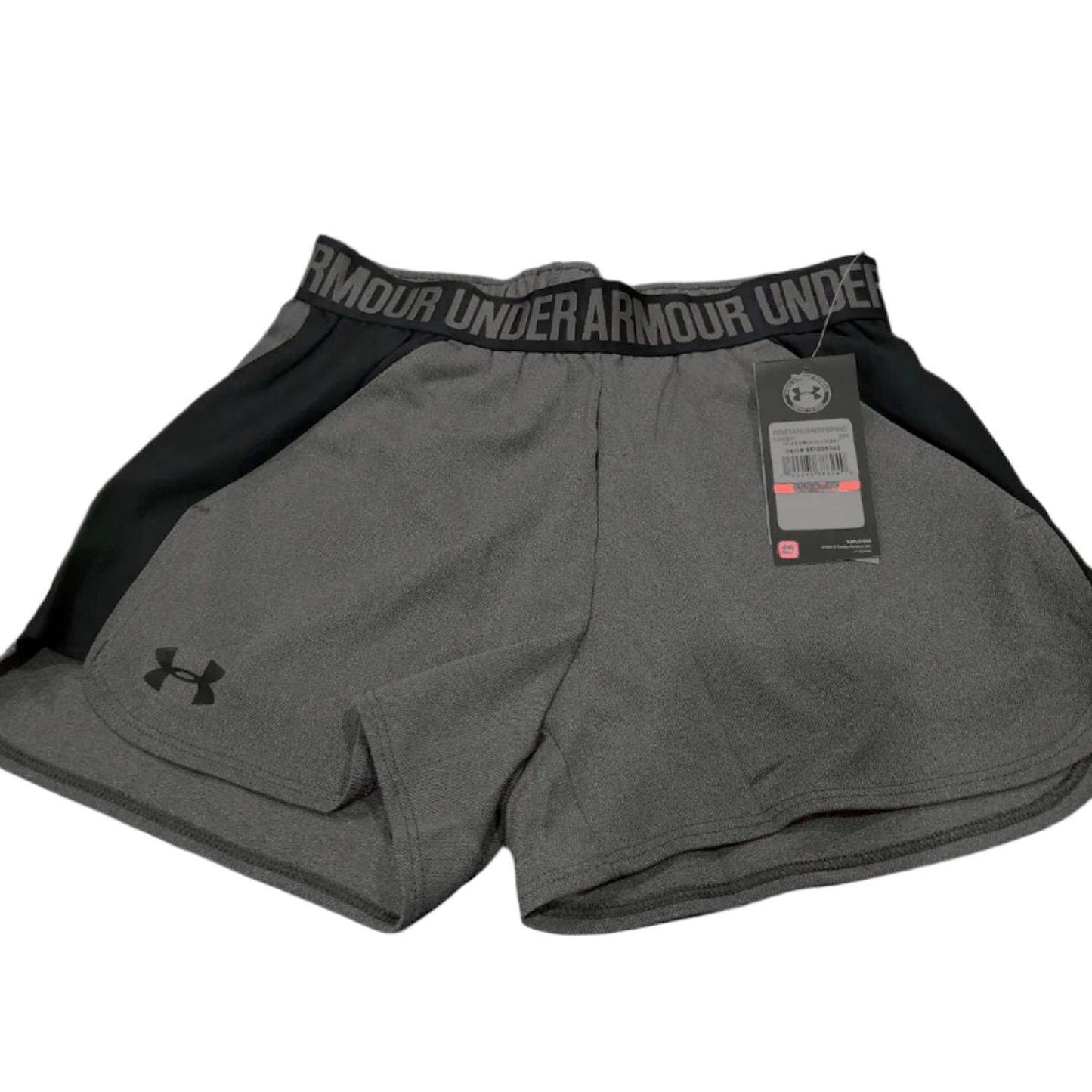 Under armour Play Up 2.0 Women's Shorts, Carbon Heather/Black XS