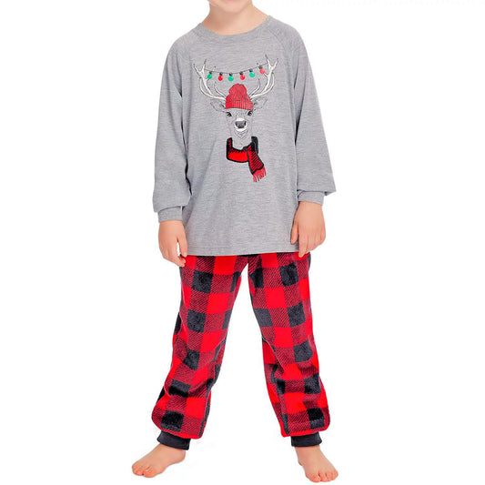 Holiday FamJams Kid's Unisex Matching Family Pajamas, 2 Piece Set