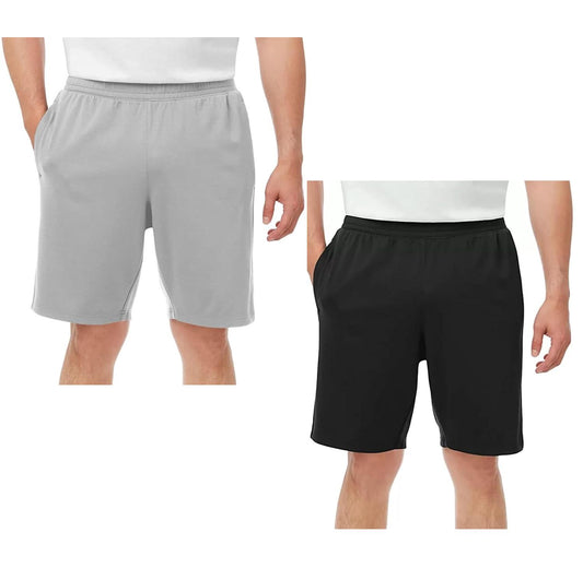 Member's Mark Men's Ultra Soft Luxe Active Stretch Shorts Zipper Pocket