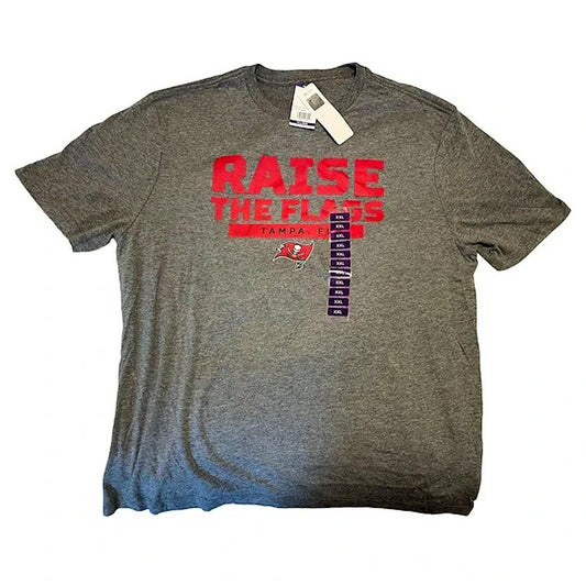 NFL Tampa Bay Buccaneers Raise the Flags Men's T-Shirt XXL