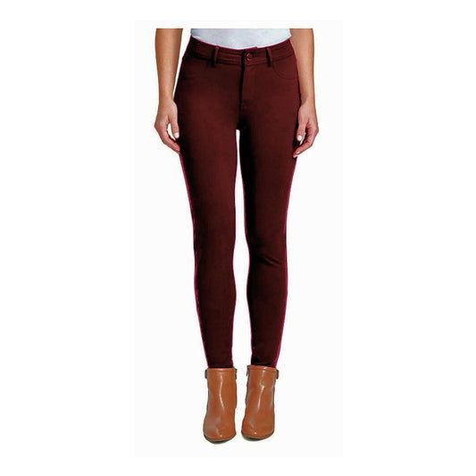 Seven7 Women's 5 Pocket Ponte Legging Wine