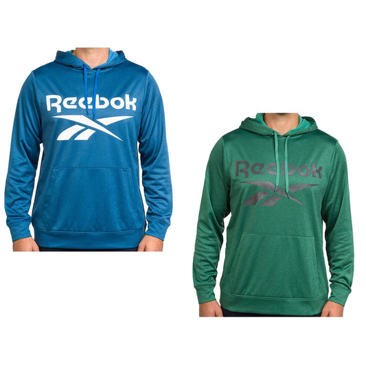 Reebok Men's Performance Tech Fleece Hoodie Pullover