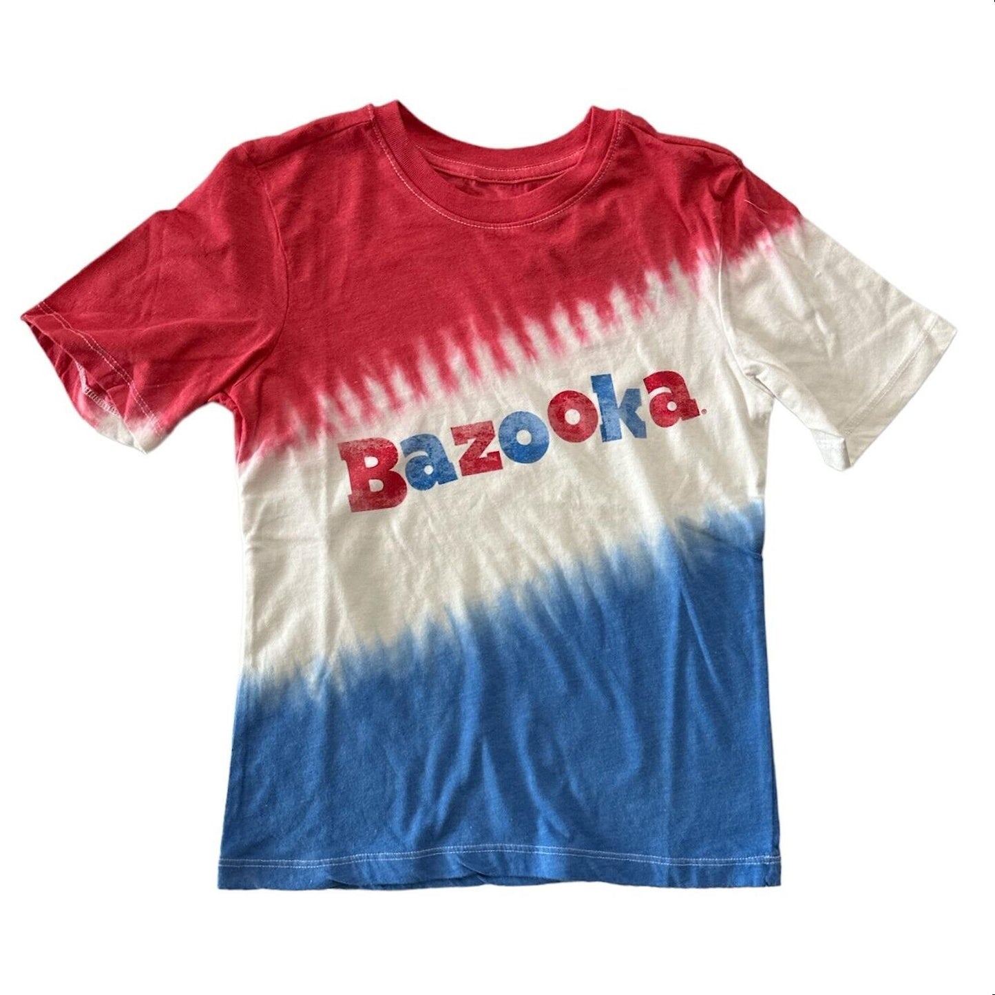 Boy's Licensed Retro Vintage Graphic Tee Short Sleeve T-Shirt Bazooka Tootsie Roll