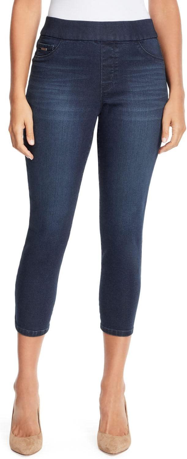 NINE WEST Heidi Pull-on Crop Skinny Jeans